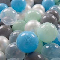 Perle/Grau/Transparent/Baby Blau/Mint || Perle/Grau/Transparent/Babyblau/Minze