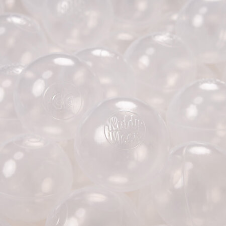 5000 Bällebad transparente Bälle 55mm transparent Farben Baby Kind Spielbälle 