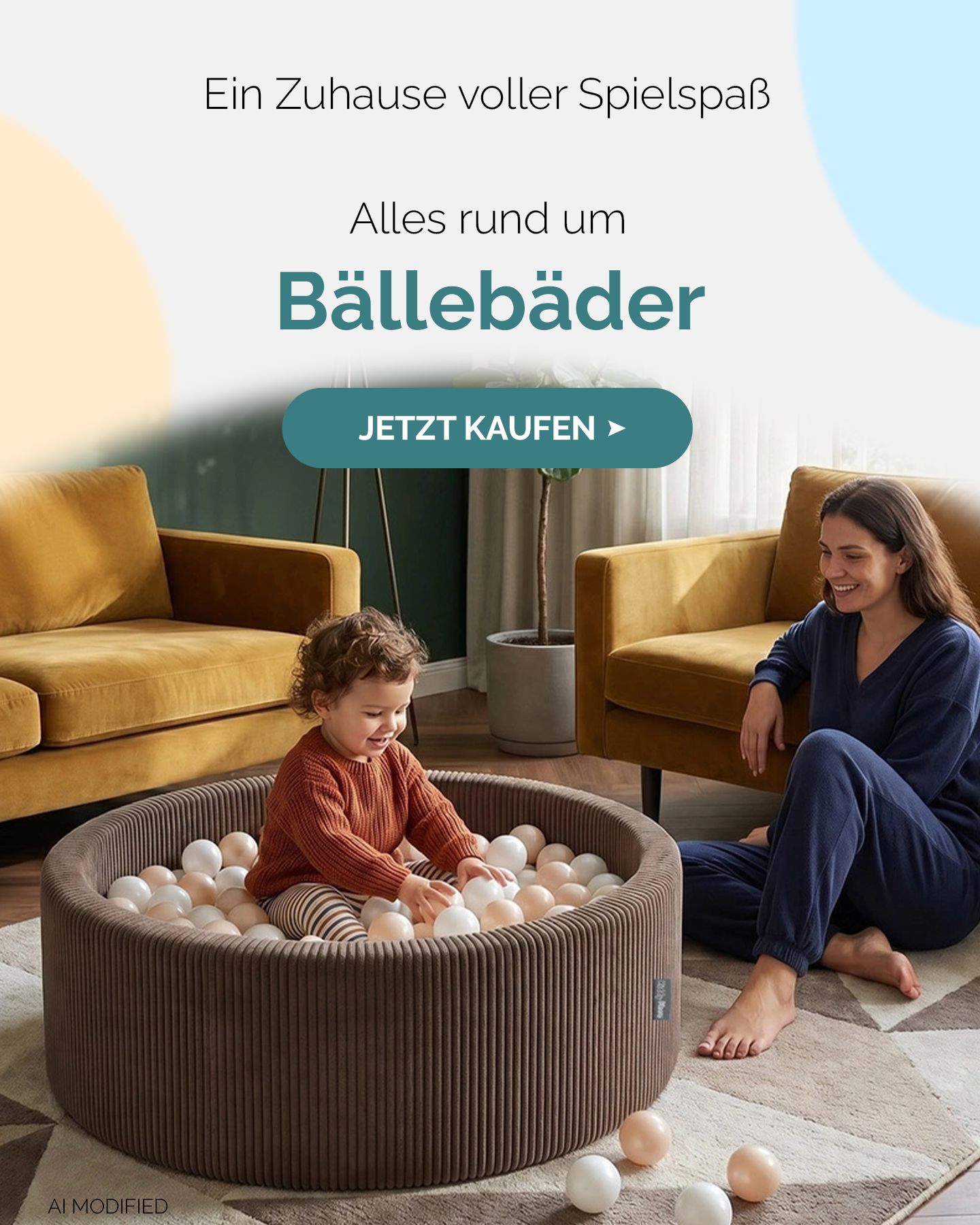 Streifen Bällebäder