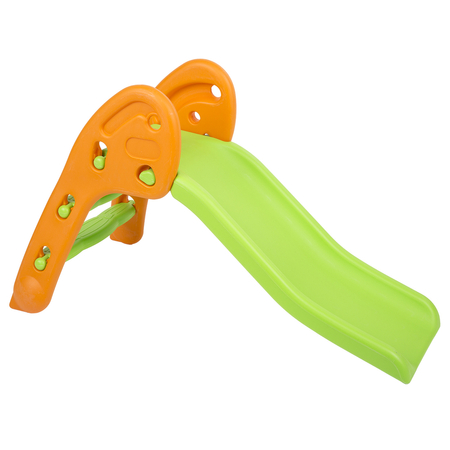 Kinderrutsche mit Leiter SL-002, Grün-Orange-Grün