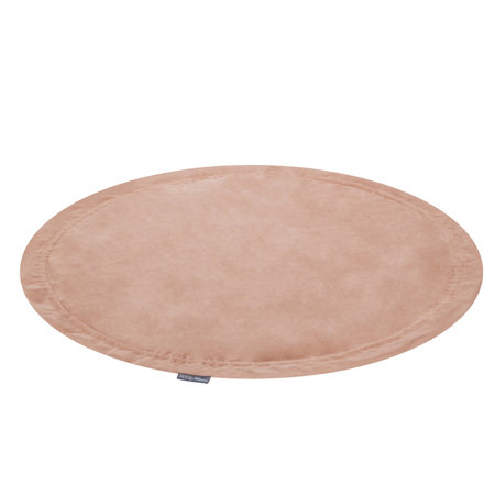 MW-105V-51 KiddyMoon Matte und Sack für Balle und Spielzeuge 2in1 mit Kordelzug, Wüstenrosa:  Pastellbeige/ Pastellgelb/ Weiß/ Minze/ Puderrosa