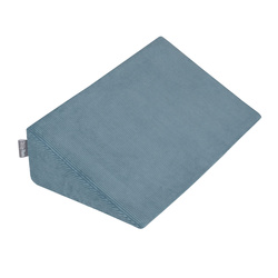 KiddyMoon Kindersofa Modular mit Weichem Zwickel und Bällen Für Kinderzimmer Bequem Vielseitig Gerippter Stoff Abnehmbarer Bezug Perfekt zum Spielen und Entspannen, blau: pastellbeige/pastellblau/pastellgelb/minze, Sofa/Zwickel + 100 Bälle