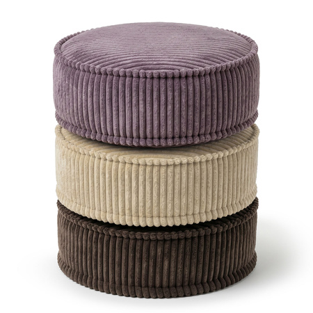 KiddyMoon 3-Teilige Schaumstoff Elements für Kinder Kinderzimmer-Accessoire, beige/braun/violett, Sx3