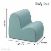 KiddyMoon KM-FT-CLOUD Möbel Sessel, violett