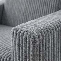 KiddyMoon Klappbarer Kindersessel aus Schaumstoff Kindersofa, dunkelgrau, UNI