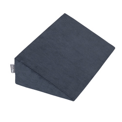 KiddyMoon Kindersofa Modular mit Weichem Zwickel und Bällen Für Kinderzimmer Bequem Vielseitig Gerippter Stoff Abnehmbarer Bezug Perfekt zum Spielen und Entspannen, dunkelblau, Sofa/Zwickel