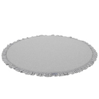 KiddyMoon Spielmatte für Kinder Aus Schaumstoff Montessori Weiche Kindermatte Babymatte Baby Spieldecke Krabbelmatte Schaumstoffmatte Spielzeug Teppich, Hergestellt In EU, hellgrau, XL