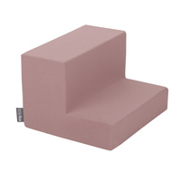 KiddyMoon Spielplatz aus Schaumstoff Stüfchen Hindernisläufen, erikafarben, Multi-Größe