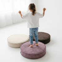 KiddyMoon 3-Teilige Schaumstoff Elements für Kinder Kinderzimmer-Accessoire, beige/braun/violett, Lx3