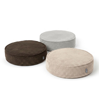 KiddyMoon 3-Teilige Schaumstoff Elements für Kinder Kinderzimmer-Accessoire, hellgrau/beige/braun, Mx3