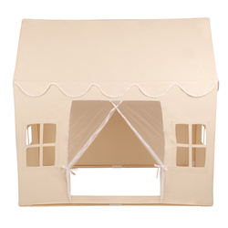 KiddyMoon Spielhaus Kinderzelt Für Kinder Kinderhaus Faltbares Design Kinder Spielzelt Indoor Kreativität Kuschelecke Kinderzelt Perfekt Für Drinnen Und Draußen Kinderzimmer, Naturfarbe:pastellblau/pastellgelb/weiß/minze/puderrosa, 200 Bälle