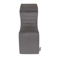 KiddyMoon Schaumstoff Wippe Baby Hüpfer für Kinder, dunkelgrau, M