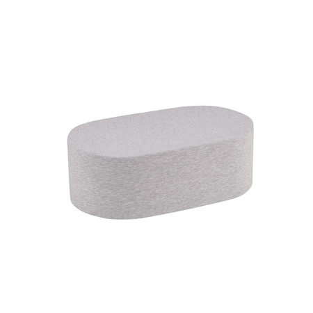 KiddyMoon Schaumstoff Kindersitz Montessori-Spielzeug Schaum spielzeug Weiche Kindermöbel und viel Spaß für Kinder Babys Sessel, Hergestellt in der EU, Hellgrau, Tisch