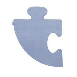 KiddyMoon Puzzles aus Schaumstoff Puzzlespiel Set Spielmatte für Kinder, Lagunetürkis/Eisblau