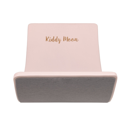 KiddyMoon Balance Board aus Holz für Kinder, Babys Montessori Spielzeug, Gleichgewicht, Balancieren Babys Holzspielzeug, Balancebrett Wackelbrett Gleichgewicht, Pink, Brett