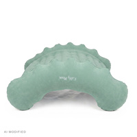 KiddyMoon Sensorischer Stuhl Rocker Für Kinder Sensorische Wippe Mit Pumpe, salbeifarben, L