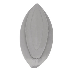 KiddyMoon Peapod Sensorischer Stuhl für Kinder Aufblasbarer Entlastungstherapie, grau, XL