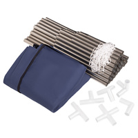 Laufstall Baby Großer Spielplatz mit Bällen Laufgitter für Kinder, Dunkelblau:perle/grau/transparent/puderrosa, 100 Bälle