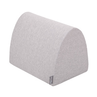 KiddyMoon Spielplatz aus Schaumstoff Hügel/Tunnel Hindernisläufen, hellgrau, Multi-Größe