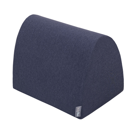 KiddyMoon Spielplatz aus Schaumstoff mit Quadrat Bällebad Bälle Hindernisläufen, dunkelblau:weiß/grau/minze, Bällebad (300 Bälle) + Version 2