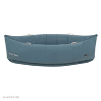 KiddyMoon Peapod Sensorischer Stuhl für Kinder Aufblasbarer Entlastungstherapie, blau, L