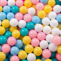 Baby Spielzelt Mit Plastikbällen Für Kinder Leicht und Kompakt ideal für Drinnen Und Draußen Fördert Sensorische Integration Schneller Aufbau, pink:weiß-gelb-babyblau-puderrosa-, 100 Stück