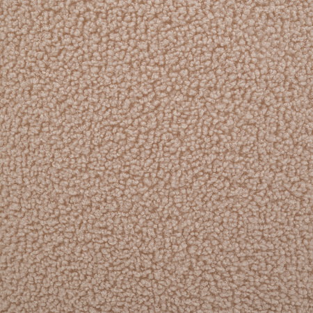 KiddyMoon Bällebad für Baby mit Teddy-Plüsch, Größere 7 cm Bälle für Eine Vollere Füllung, ab 8 Monaten, Abnehmbarer Bezug, Beige, 90 x 30 cm Ohne Bälle