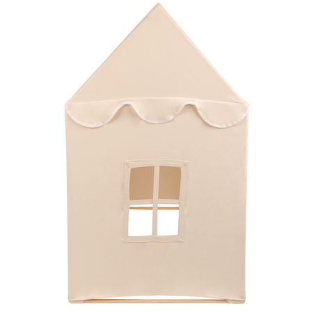 KiddyMoon Spielhaus Kinderzelt Für Kinder Kinderhaus Faltbares Design Kinder Spielzelt Indoor Kreativität Kuschelecke Kinderzelt Perfekt Für Drinnen Und Draußen Kinderzimmer, Naturfarbe:pastellblau/pastellgelb/weiß/minze/puderrosa, 200 Bälle