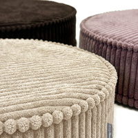 KiddyMoon 3-Teilige Schaumstoff Elements für Kinder Kinderzimmer-Accessoire, beige/braun/violett, Lx3