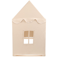 KiddyMoon Spielhaus Kinderzelt Für Kinder Kinderhaus Faltbares Design Kinder Spielzelt Indoor Kreativität Kuschelecke Kinderzelt Perfekt Für Drinnen Und Draußen Kinderzimmer, Naturfarbe:pastellblau/pastellgelb/weiß/minze/puderrosa, 200 Bälle
