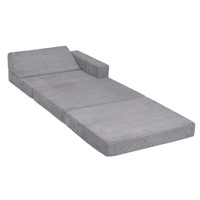 KiddyMoon Kindersessel Aufklappen aus Schaumstoff Sessel für Kinder Kinderstuhl für Kinderzimmer Stuhl Faltmatratze Matratzen Relaxsessel Kuschelsessel, , 70x55x30 cm