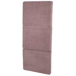 KiddyMoon Kinder Matratzen Aufklappen aus Schaumstoff Kindermatratze Kleinkindmatratze Kinderzimmer Faltmatratze, violett, 165x70x10 cm