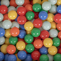 Spieltunnel Für Kinder Pop Up Krabbeltunnel Mit Bällen Drinnen Und Draußen, mehrfarbig:mint/gelb/grün/blau/rot/orange, 900 Bälle