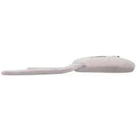 Kiddymoon Kuschelkissen Dekkokissen Velours Samt Tiere Kinderzimmer Kinderzubehör, grau, UNI