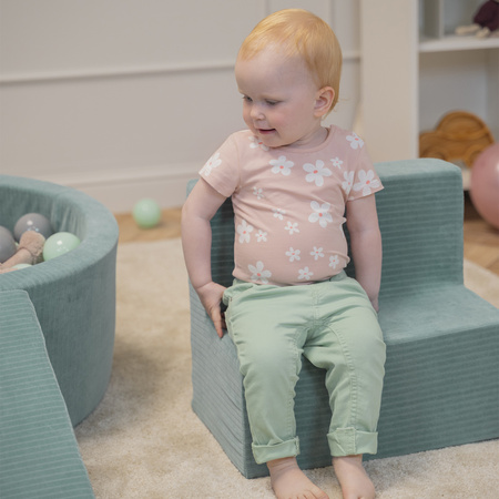 KiddyMoon Spielplatz Aus Schaumstoff Für Kinder Waschbare Bezug, , Multi-Größe