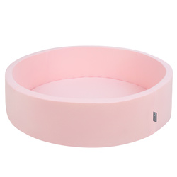 KiddyMoon Überzug Fürs Bällebad, rosa, 120x30cm