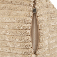 KiddyMoon Kinder Matratzen Aufklappen aus Schaumstoff Kindermatratze Kleinkindmatratze Kinderzimmer Faltmatratze, beige, 165x70x10 cm