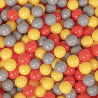 Feuerwehrauto-Zelt Kinder Spielhaus Faltzelt Pop Up Zelt Kinderzelt Indoor Outdoor Faltbar Spielhöhle Geschenk Für Jungen Mädchen Rollenspiel Abenteuer PH-500X, rot:grau/gelb/rot, 600 Bälle