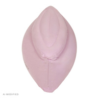 KiddyMoon Peapod Sensorischer Stuhl für Kinder Aufblasbarer Entlastungstherapie, rosa, M