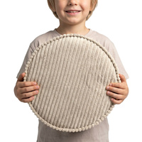 KiddyMoon 3-Teilige Schaumstoff Elements für Kinder Kinderzimmer-Accessoire, hellgrau/beige/braun, Sx3