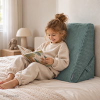 KiddyMoon Modulares Kinderkissen aus Polyester für Kinder, grün, M