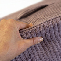 KiddyMoon Hüpfpolster für Kinder Hüpfmatratze Kindertrampolin für Zuhause Turnmatte Matratze zum Hüpfen Abnehmbarer Bezug Waschbar, Violett, Hüpfpolster