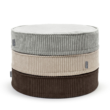 KiddyMoon 3-Teilige Schaumstoff Elements für Kinder Kinderzimmer-Accessoire, hellgrau/beige/braun, Lx3