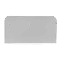 KiddyMoon Sitzbank mit Sitzfläche für Kinder Multifunktional Kindermöbel zum Sitzen Aufbewahrung Spielzeug Kind, Grau/Hellgrau, UNI