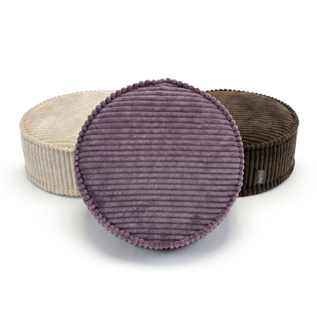 KiddyMoon 3-Teilige Schaumstoff Elements für Kinder Kinderzimmer-Accessoire, beige/braun/violett, Sx3