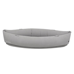 KiddyMoon Peapod Sensorischer Stuhl für Kinder Aufblasbarer Entlastungstherapie, grau, XL
