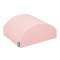 KiddyMoon Spielplatz aus Schaumstoff mit Rund Bällebad (300 Bälle) Ballgruben für Babys Spielbad Hindernisläufen, Hergestellt in der EU, pink:pastellbeige/pastellgelb/weiß/minze/puderrosa, Bällebad (200 Bälle) + Version 1