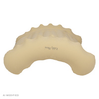 KiddyMoon Aufblasbarer Schaukel-Balancer PVC sensorisches Spielzeug, Beige, L