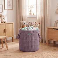 KiddyMoon KM-BIN Spielzeuge Körbe, Violett