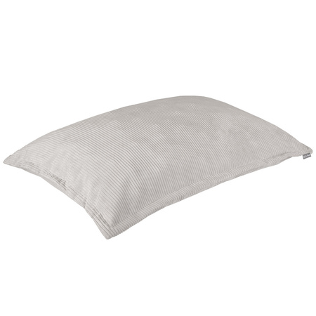 KiddyMoon Sitzsack Kinder Sensorik Kissen mit 700 Bunten Bällen Für Babys, hellgrau, 100x140cm/700 Bälle